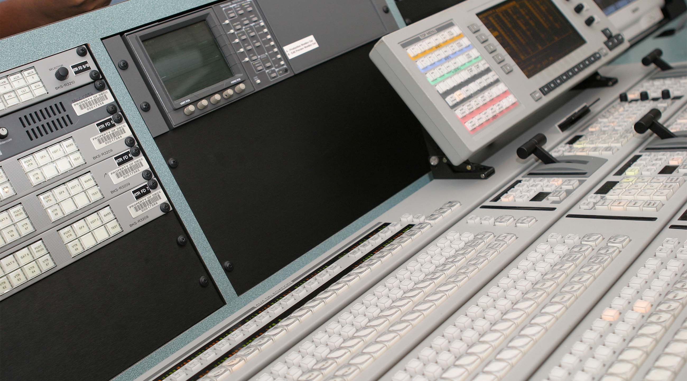 TV Production equipment. 