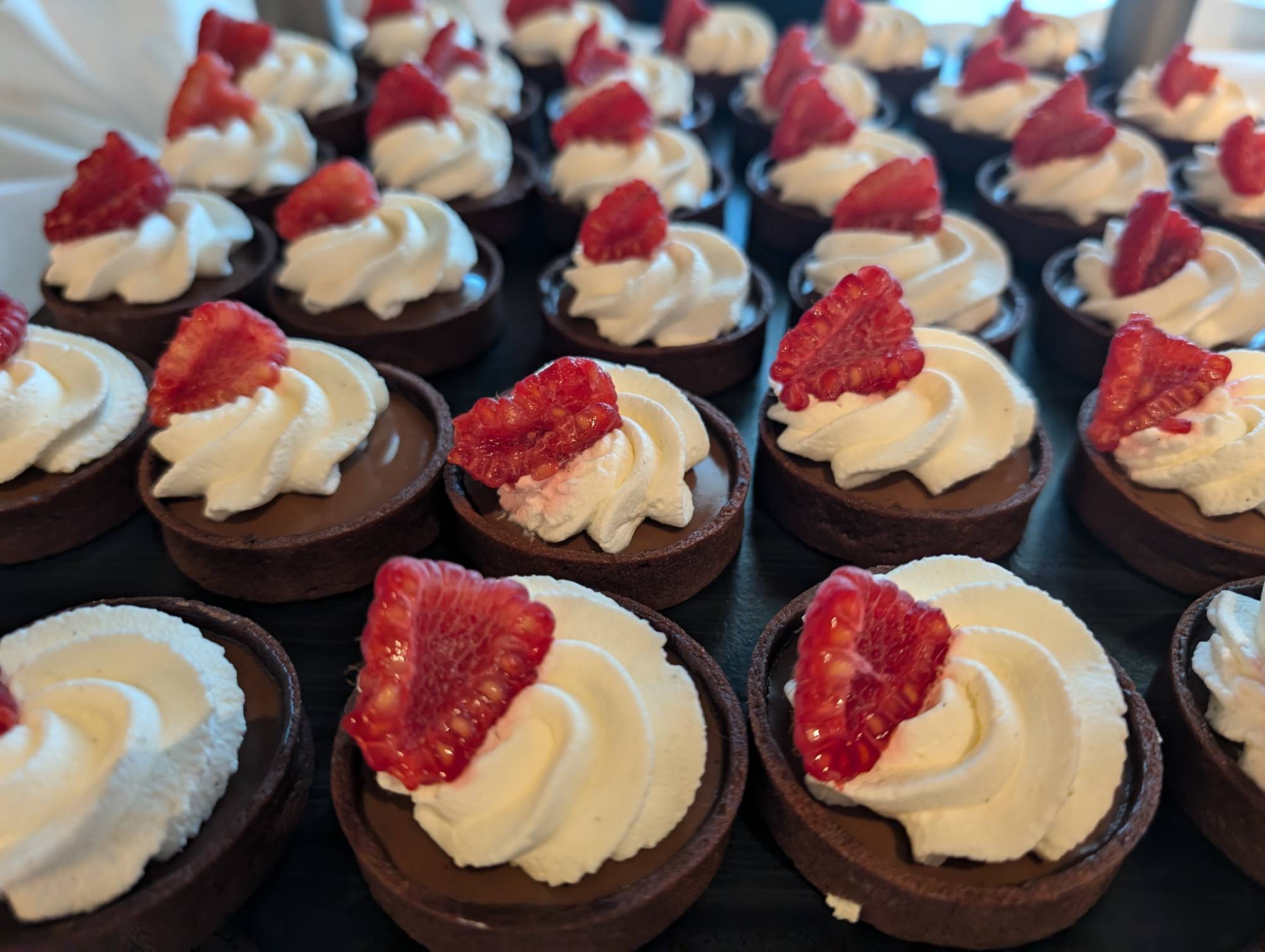 Desserts prepared by DSC Culinary students.