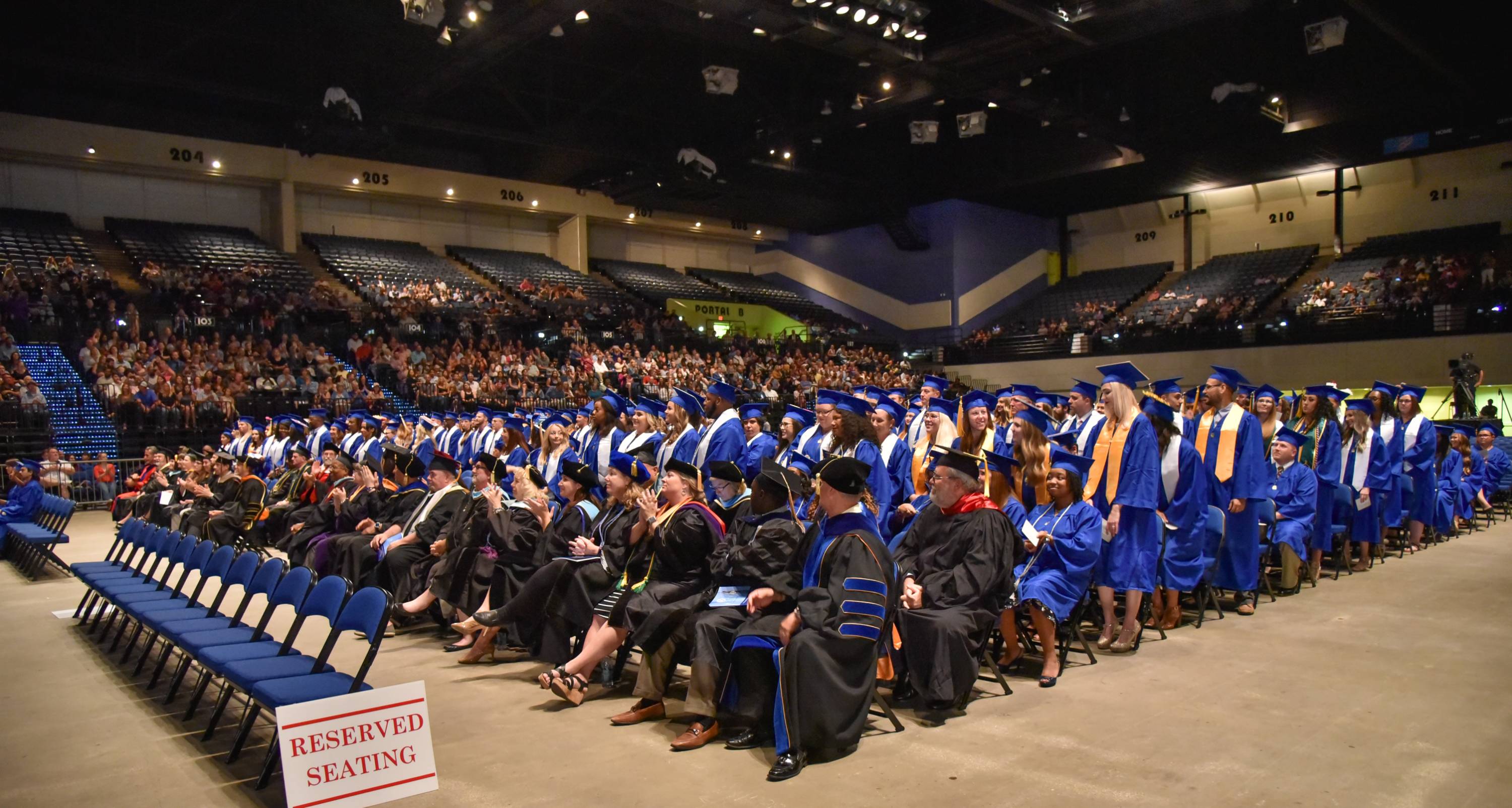 student graduating with bachelors degree