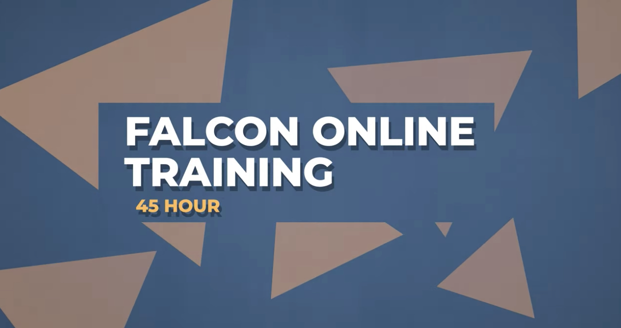falcon online training 45 hour trainging video link