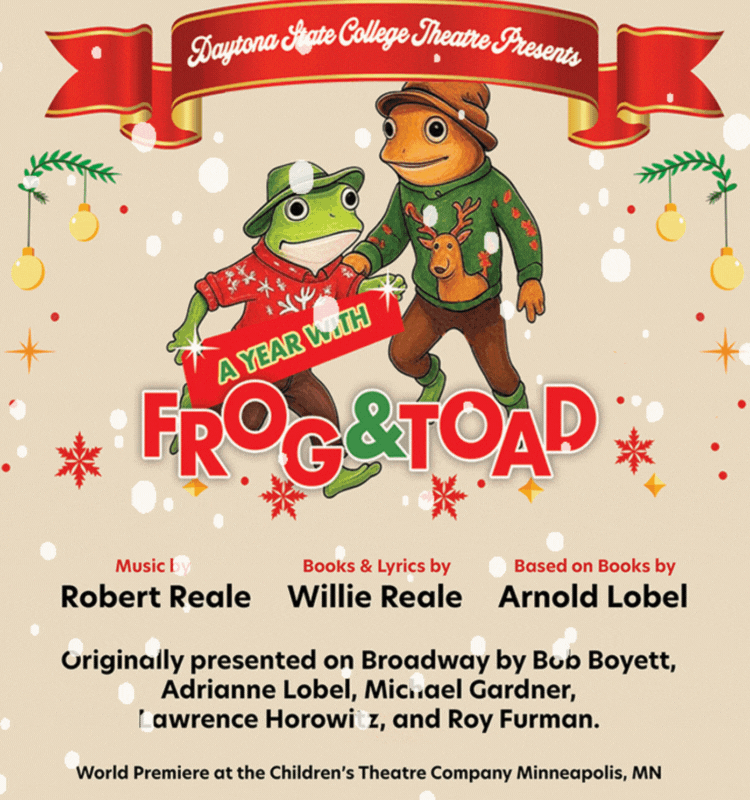 Mark your calendar for the DSC Theatre production of A Year with Frog and Toad.