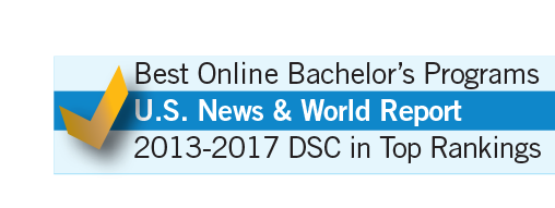 DSC’s online bachelor’s degrees continue among nation’s best
