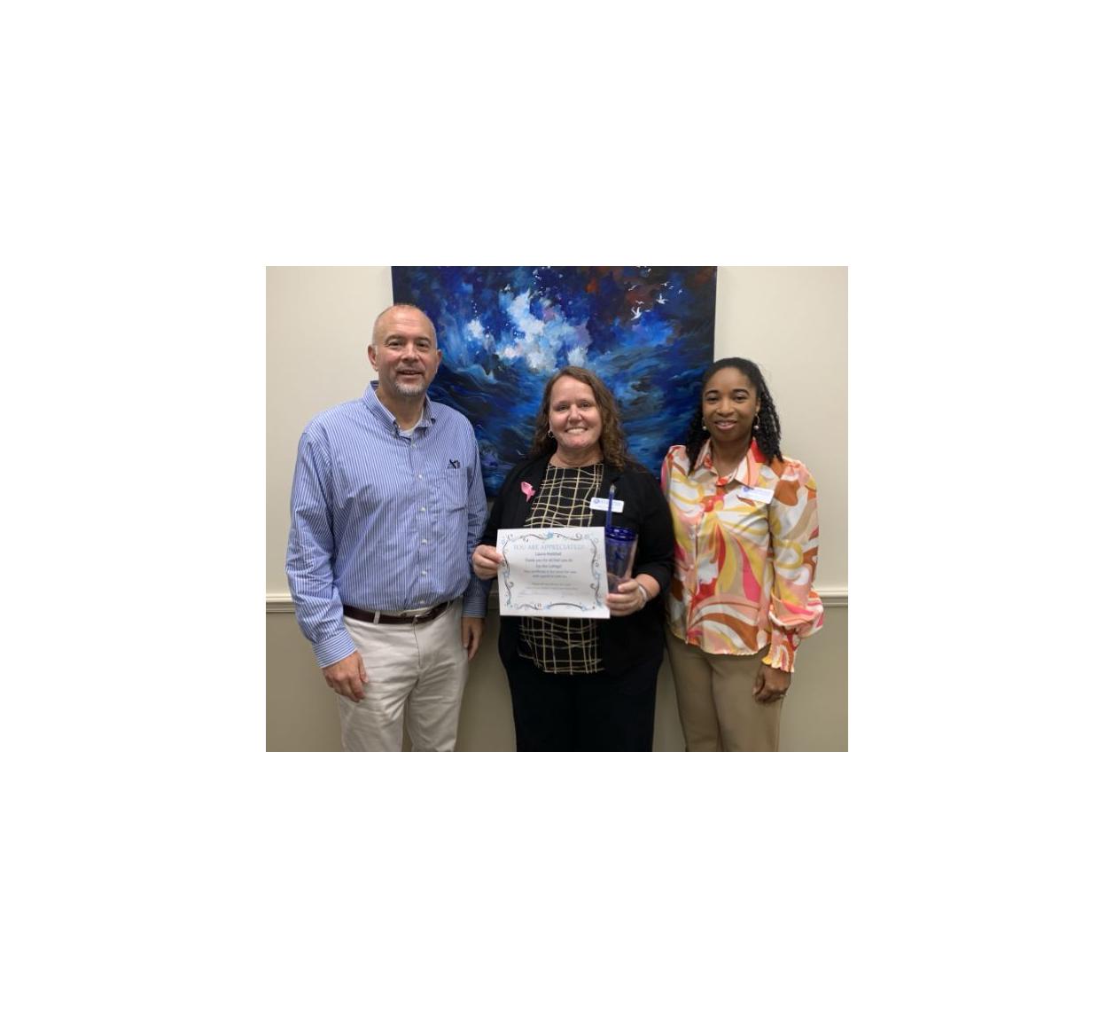 Outstanding Employee Laura Haddad