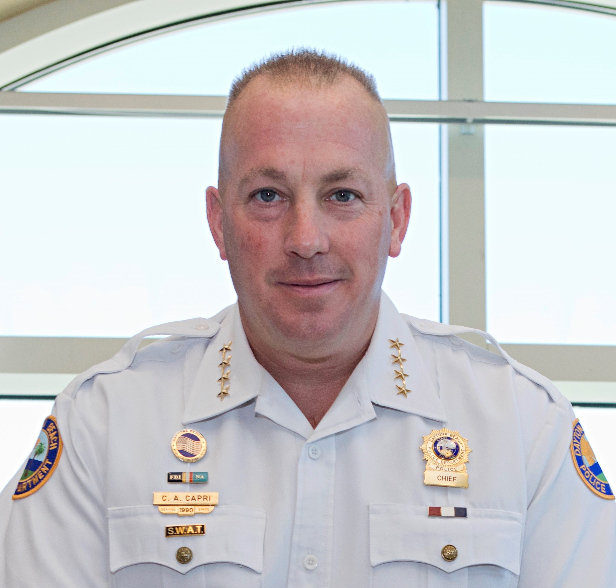 image of Daytona Beach Polic Chief Craig Capri