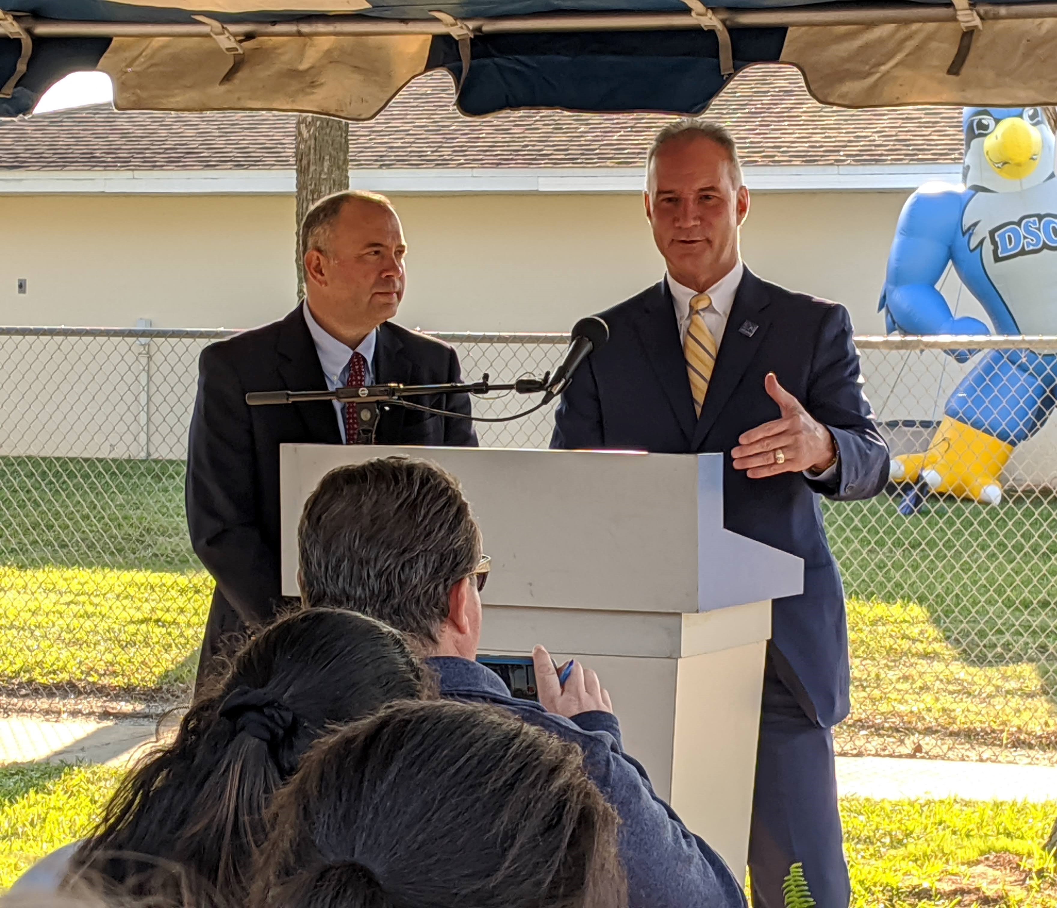 image of Tom LoBasso and Jeff Feasel Q&A following joint press conference on Wednesday, December 4, 2019