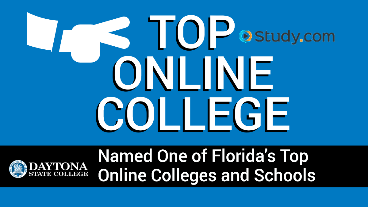 graphic image of Daytona State Named One of Florida’s Top Online Colleges and Schools