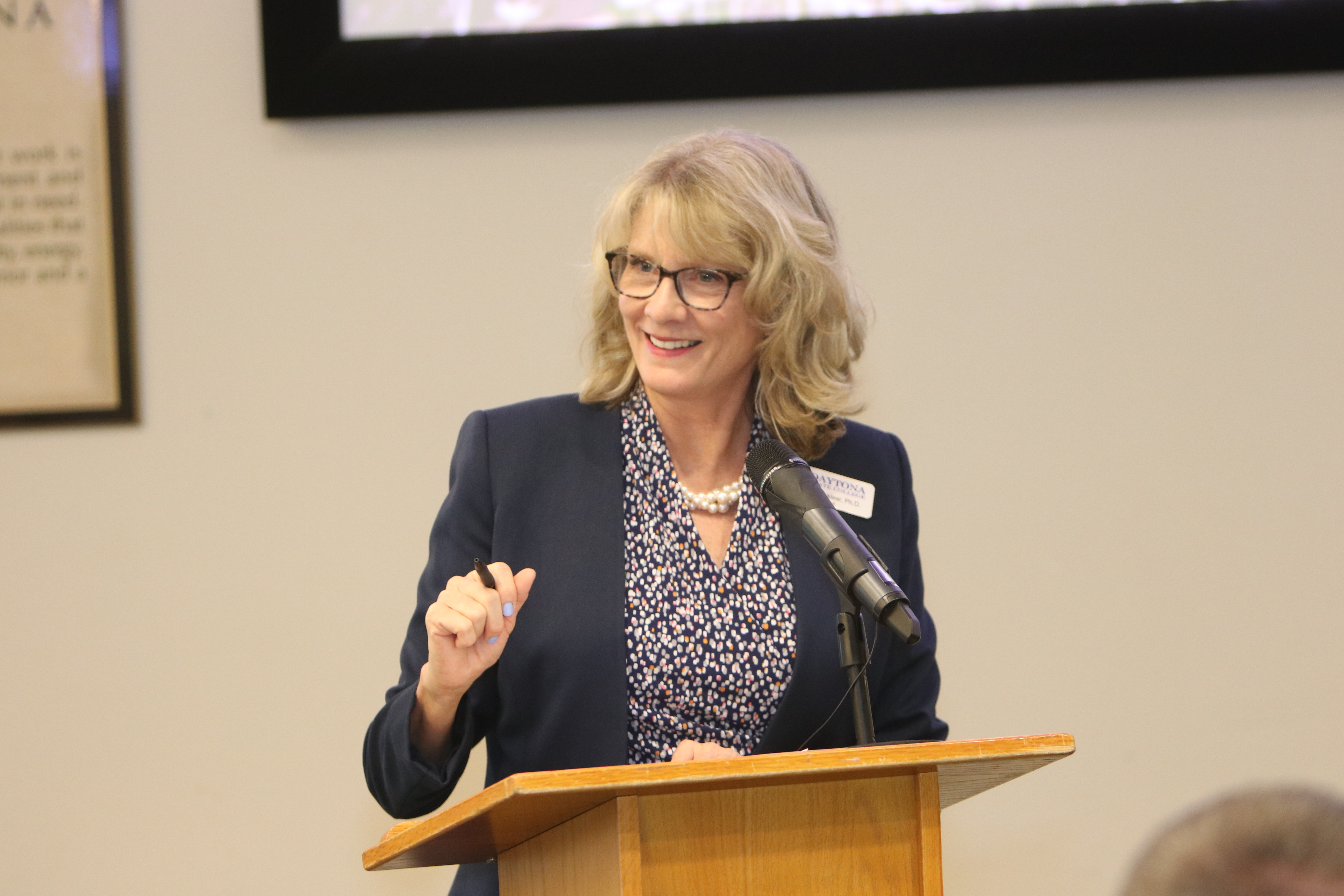 Daytona State College Provost Dr. Amy Locklear