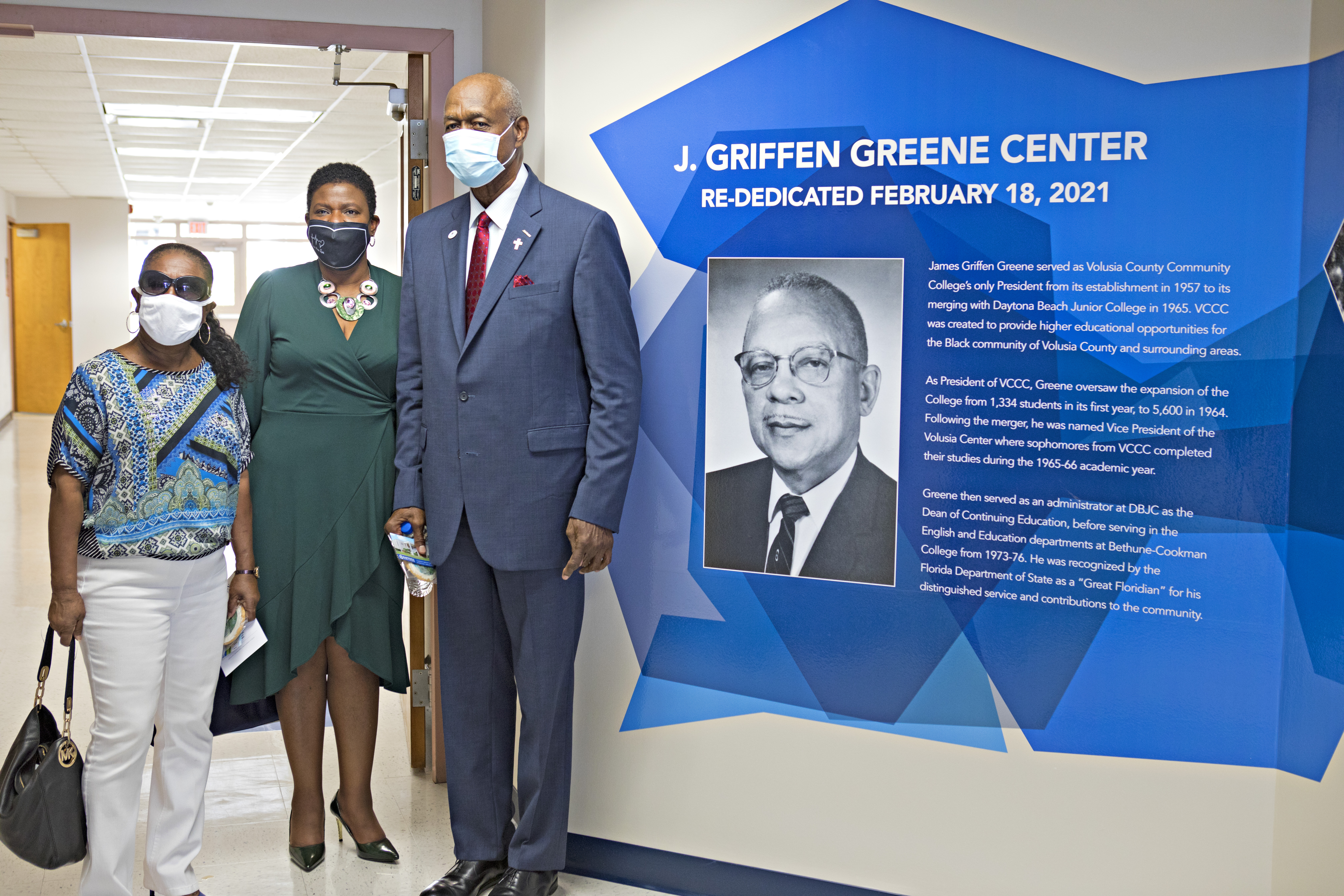 J. Griffen Greene Center Timeline