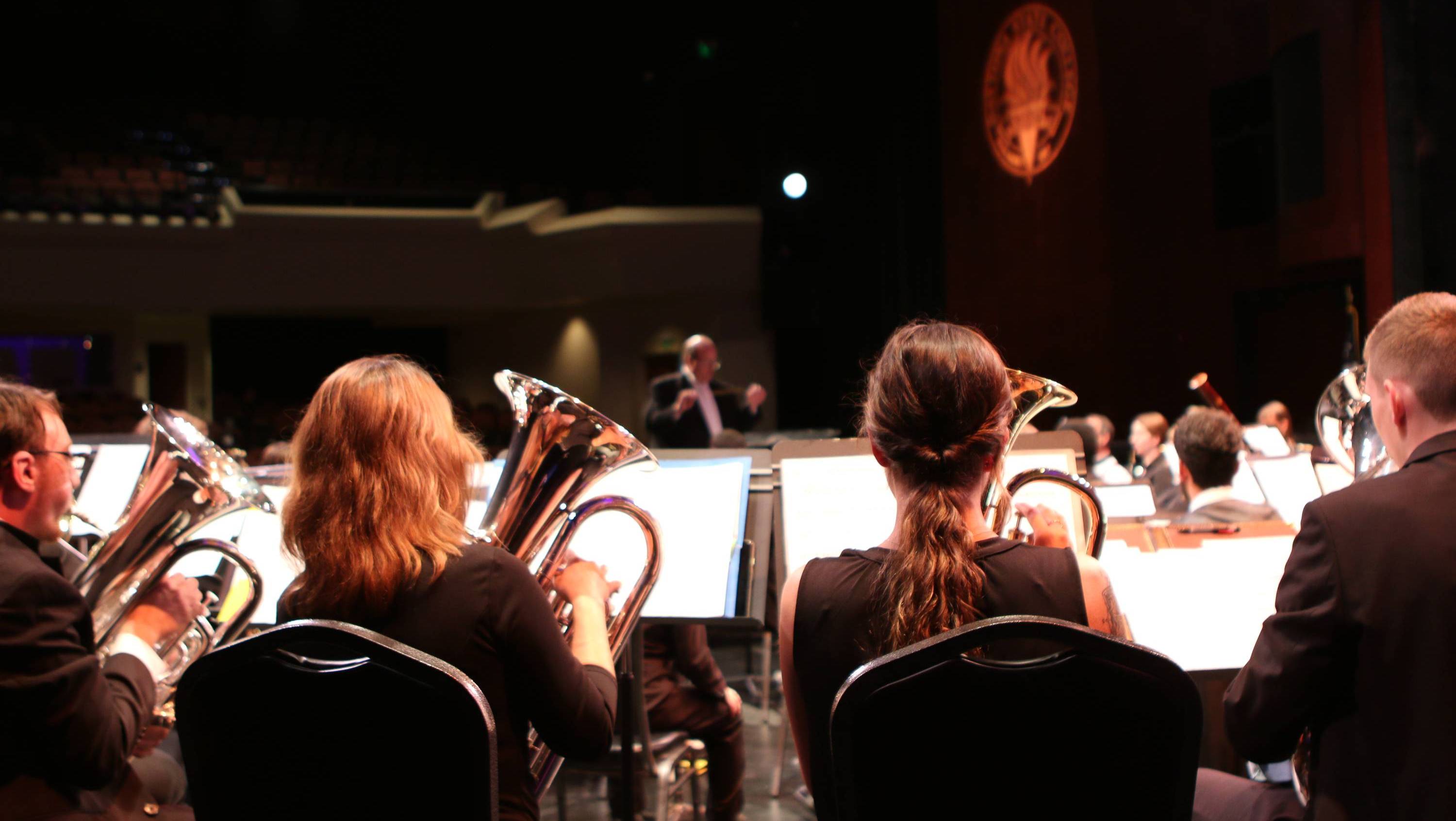 Concert performance at the News-Journal Center