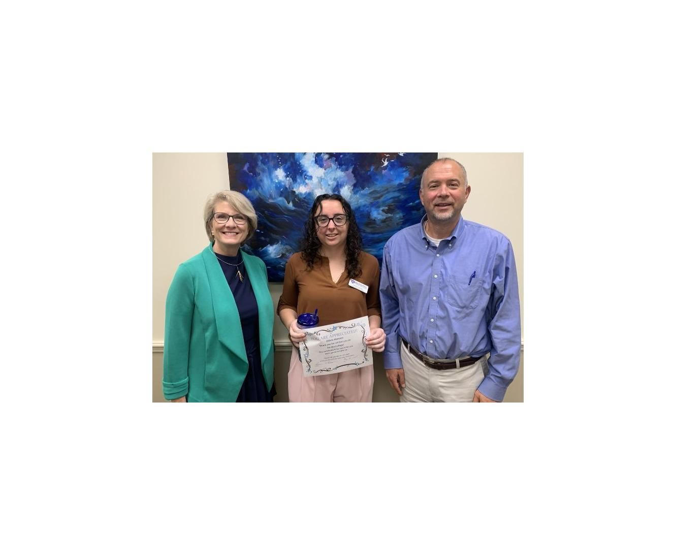 Outstanding Employee Olivia Hansen