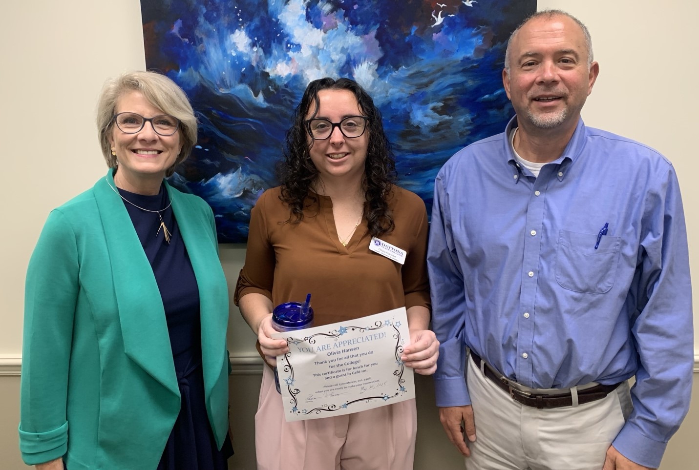 Outstanding Employee Olivia Hanson