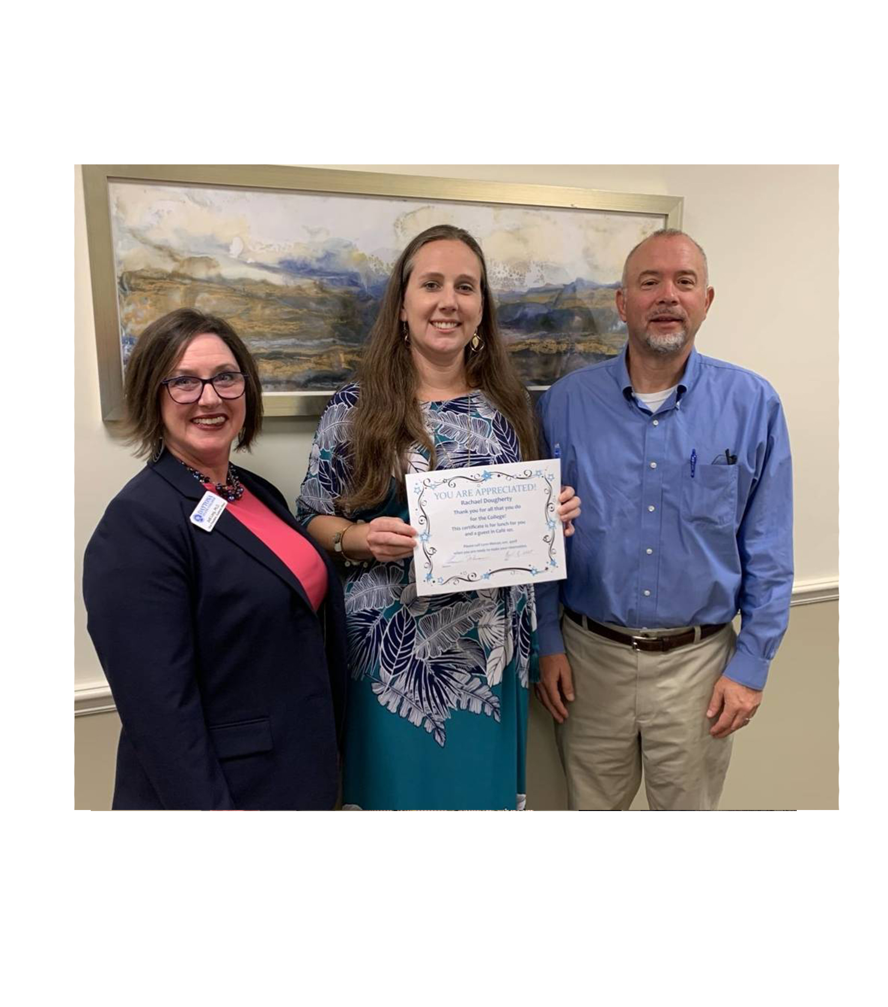 Outstanding Employee Rachael Dougherty