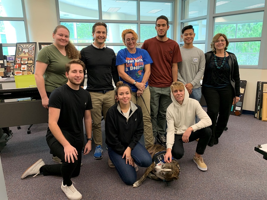 image of team of Daytona State College students taking part in the 2020 U.S. Department of Energy Solar Decathlon Design Challenge