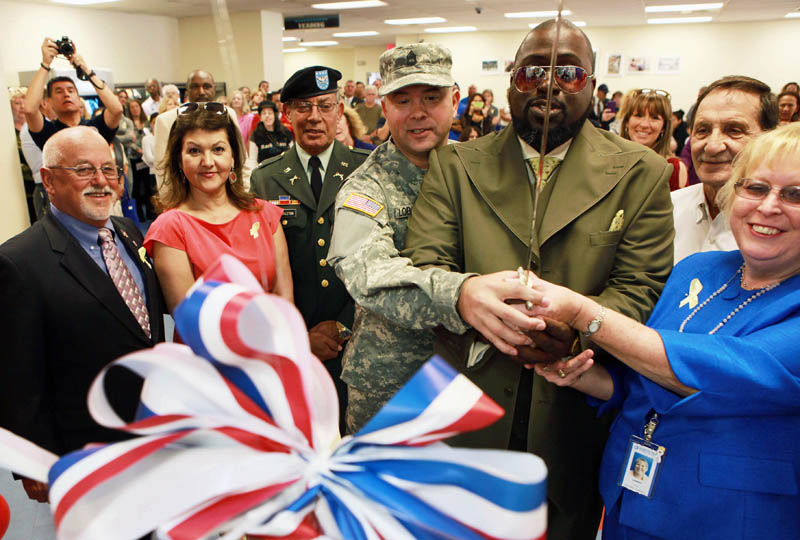 Dedication of the new Veterans Center