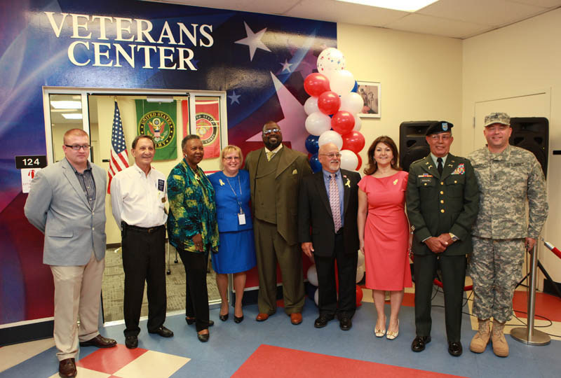 Dedication of the new Veterans Center