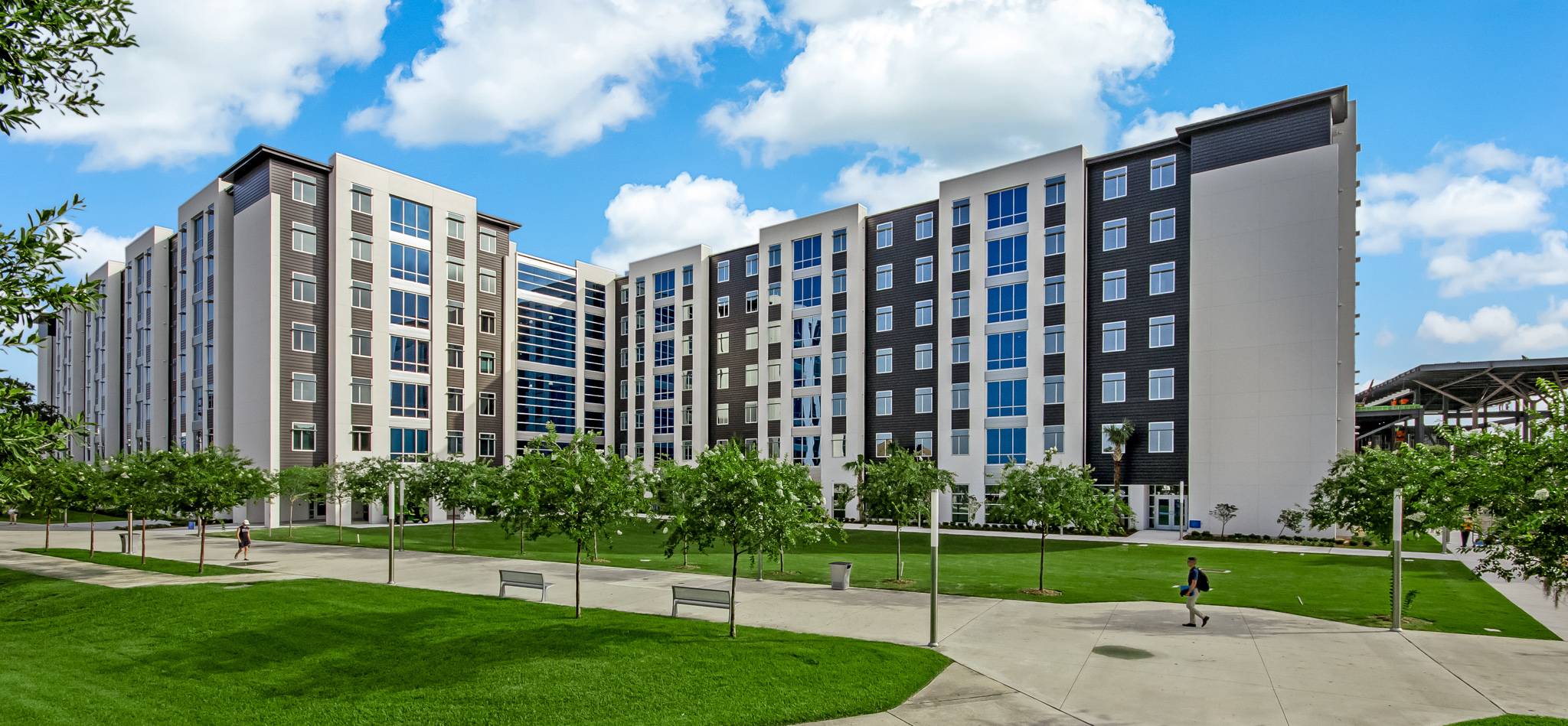 DSC's second residence hall rendering