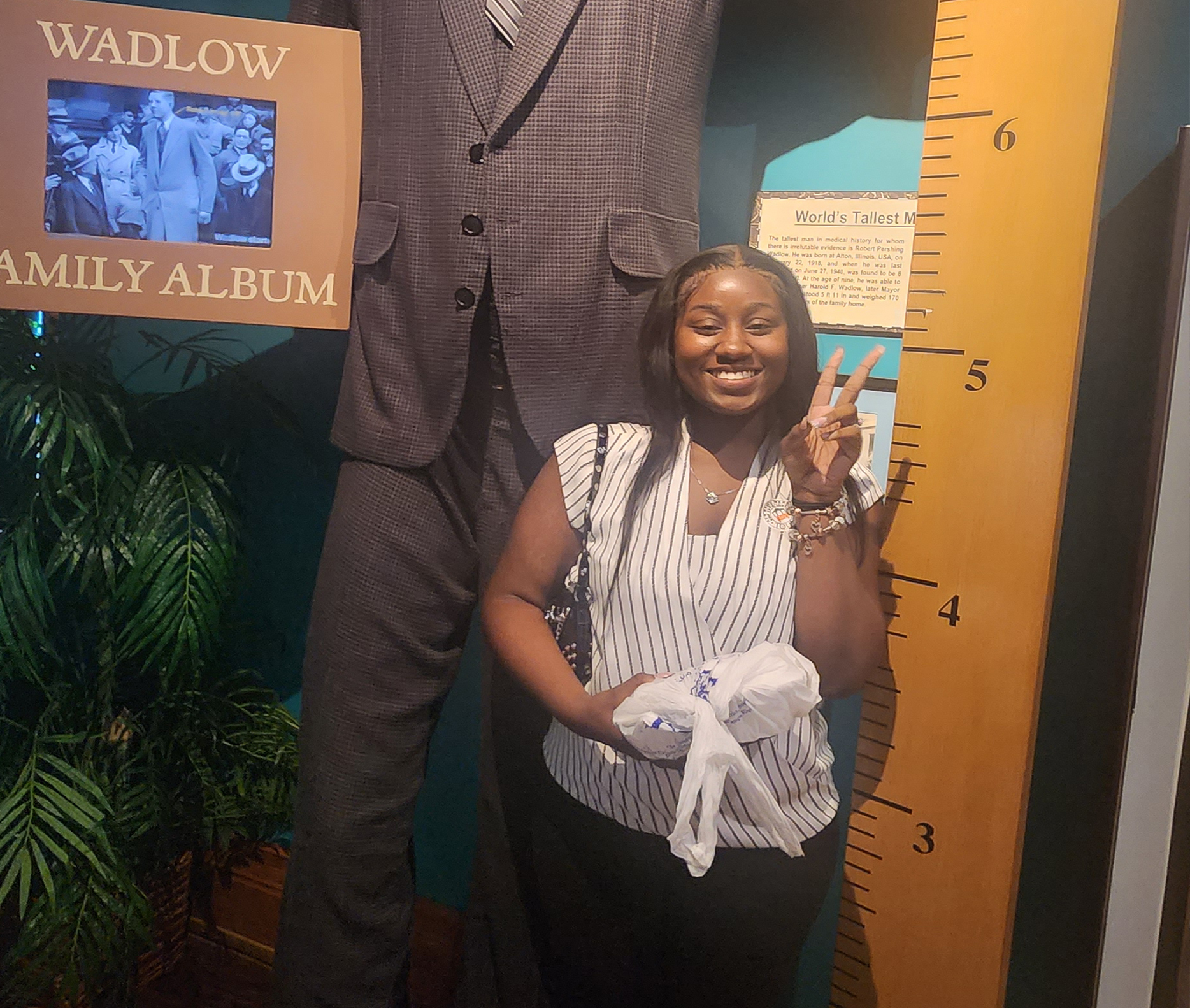 Upward bound student