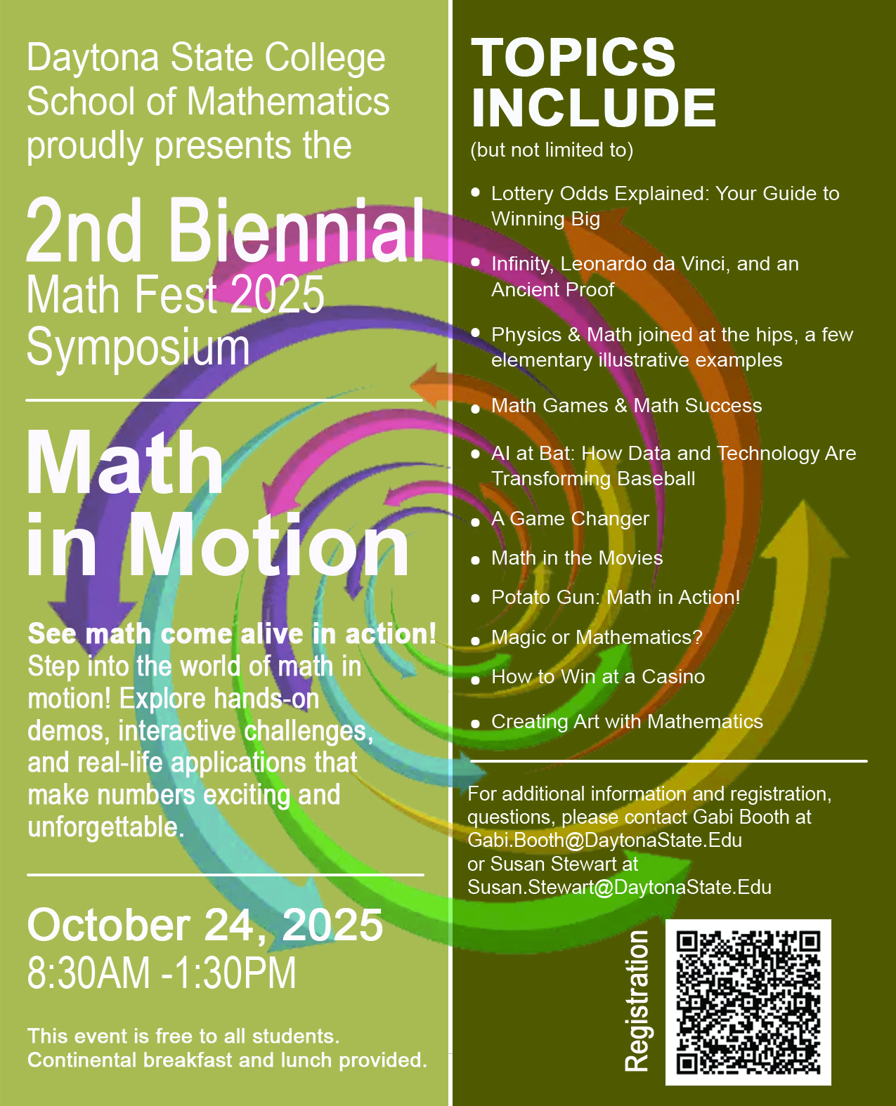 Mathfest Save the Date - October 24, 2025