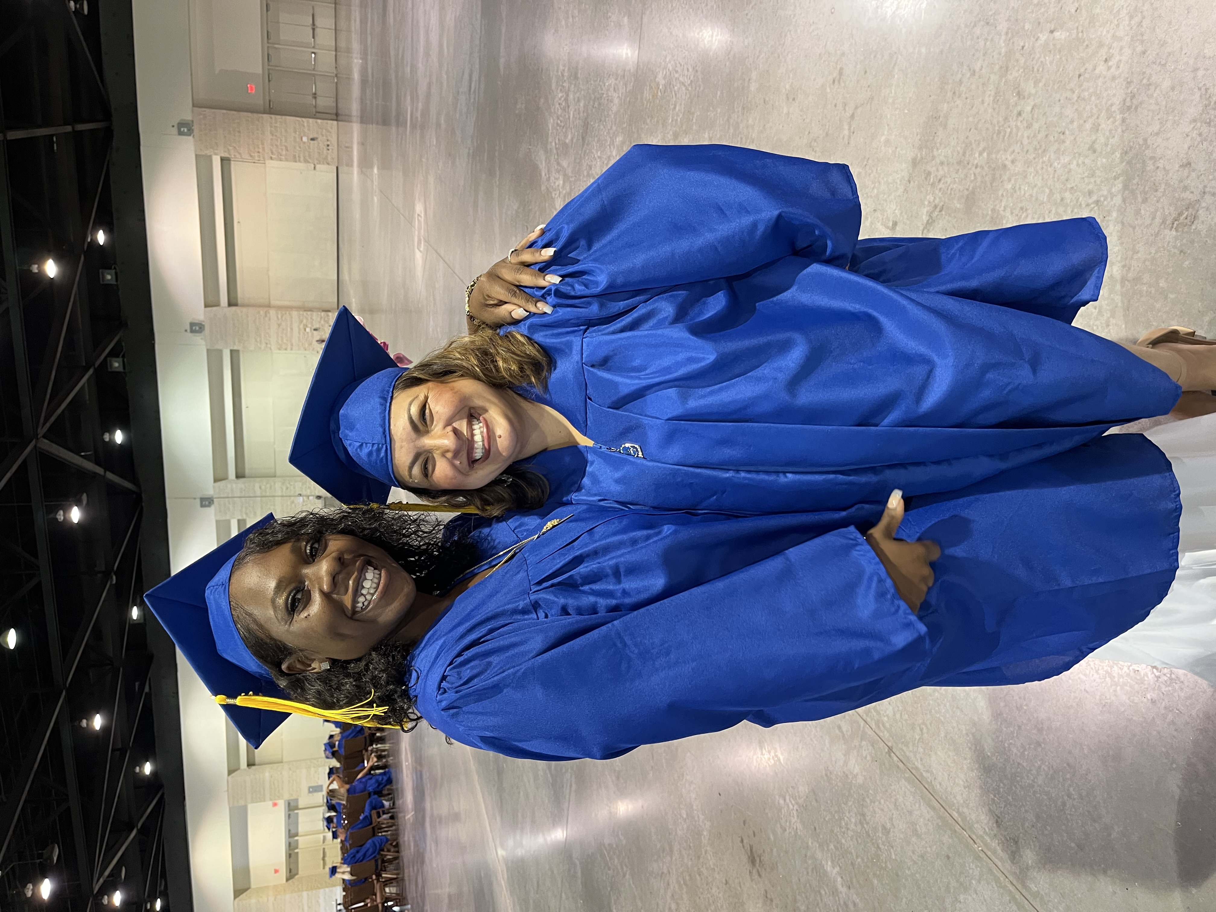 girls at graduation