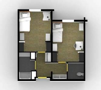 Single Suite Floor Plan